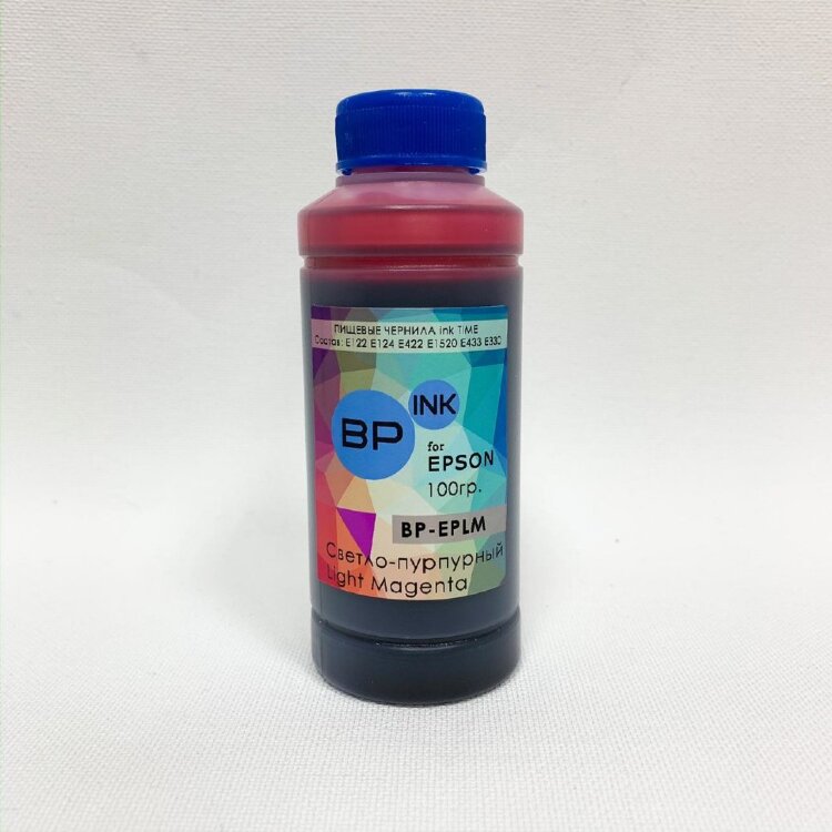 Пищевые чернила для Epson - Светло-Пурпурный 1000гр. (1 литр)